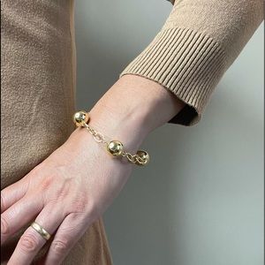 ✨18K Gold Plated Bead Bracelet